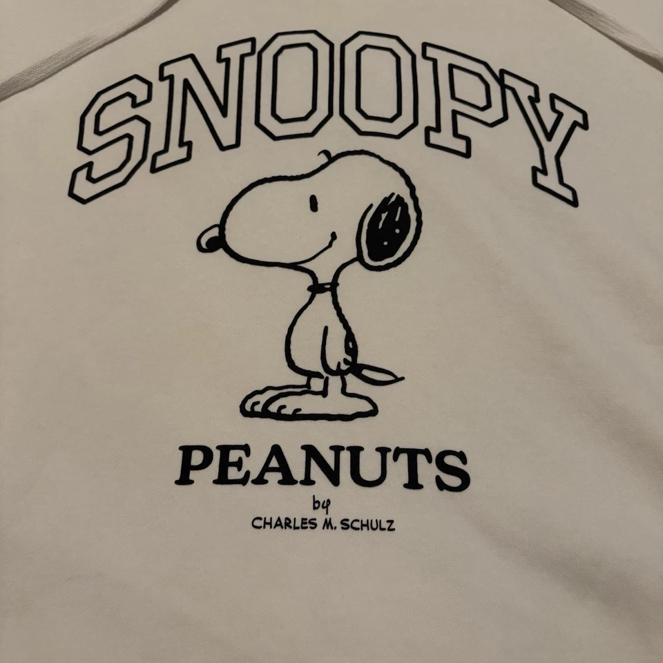 Толстовка с капюшоном H&M Snoopy Peanuts XS размер A средний - Изображение 2 из 4