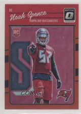 2016 Donruss Optic Rookies Red 18/99 Noah Spence #134 s7f