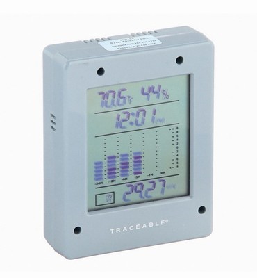 TRACEABLE 6530 Barometer,Digital,Gray 38RJ43 04/2025