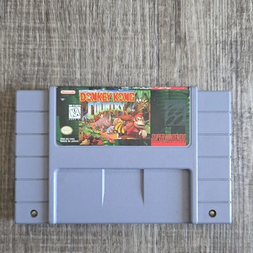 Nintendo Donkey Kong Country Nintendo SNES Game Cartridge NTSC-U/C