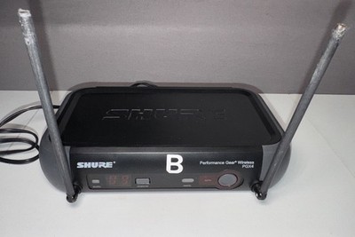 Shure PGX4 H6 Handheld Wireless Microphone System PGX Receiver 644-662MHz Tested
