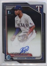 2024 Bowman Chrome Prospect Auto Echedry Vargas #CPA-EV Auto 14md