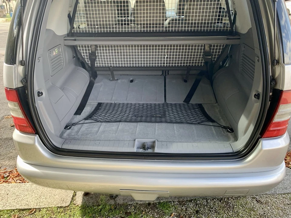 Red de carga de malla estilo piso maletero trasero para MERCEDES-BENZ CLASE ML 1998-2005 nueva Foto 4 de 4