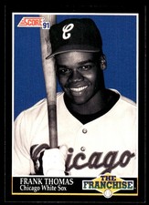Frank Thomas 1991 Score #874 White Sox MLB READ FREE SHIPPING AutographDen