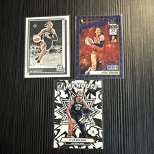 2025 Panini Donruss WNBA A'ja Wilson my House#5 gold trim, Marvels #8, base #82