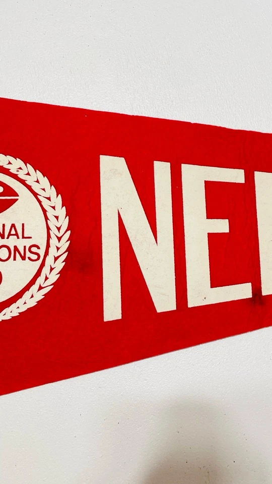 1970 National Champions University of Nebraska Cornhuskers Football Felt Pennant - Image 3 of 4