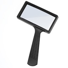 10X Magnifying Glass Rectangle Reading Magnifier Large Handheld Magnifying Glass
