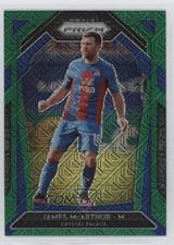 2020-21 Panini Prizm Premier League Rewards Green Mojo James McArthur #68 1u6