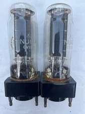 Pair Tube U15 CV1266 NU13A AU12 4476A HW Rectifier 6V 2Amp For DET25 DA60 DA100