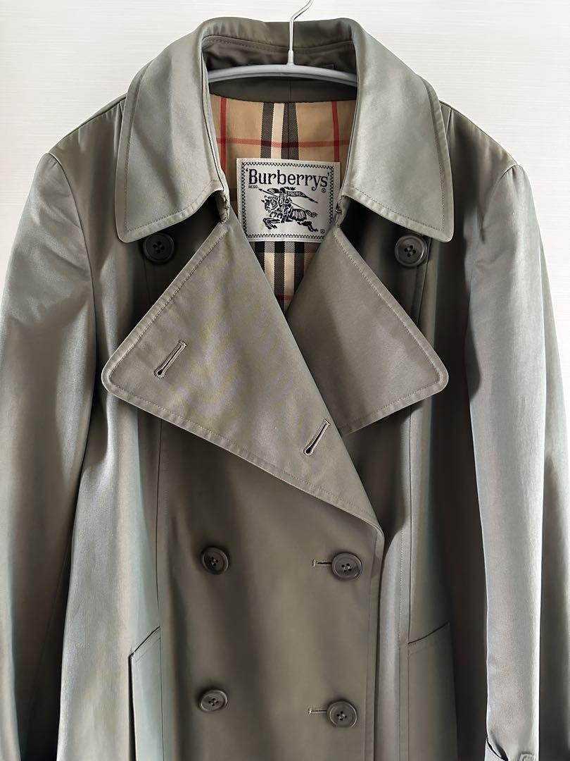 Slim Fit Trench Coat in Size S