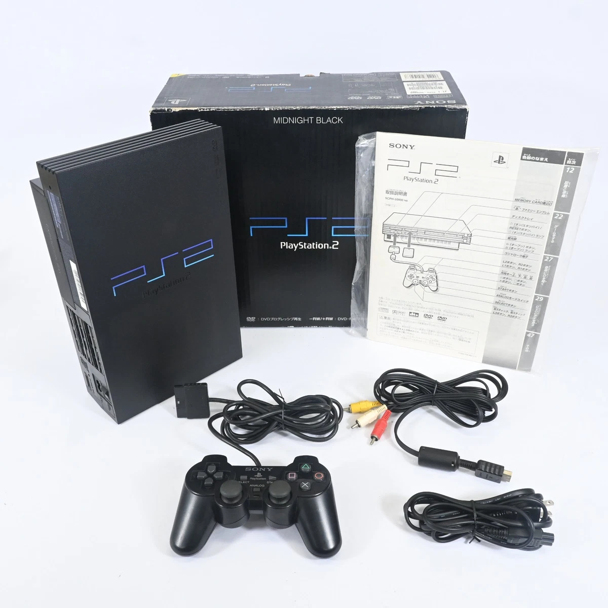 Sony PlayStation 2 NTSC-J Black Video Game Consoles for sale | eBay