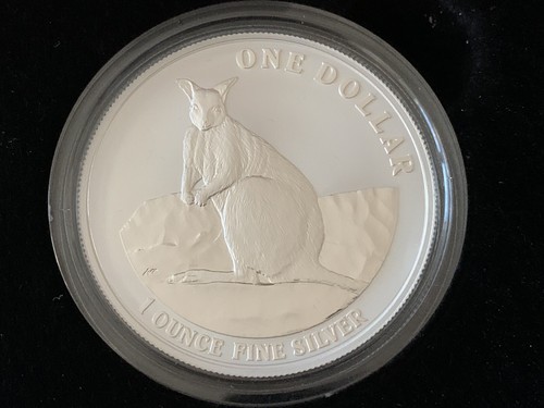 2012 AUSTRALIA KANGAROO PURE SILVER PROOF & BRILLIANT UNCIRCULATED 2 X COIN SET - Picture 5 of 12