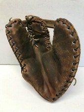Vintage Spalding 160-T Trapper Model Baseball Glove 1940s Right RHT Made in USA