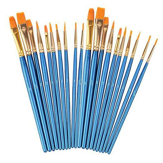 Soucolor Acrylic Paint Brushes Set, 20Pcs Artist Paintbrushes Paint Brushes for eBay Soucolor Acrylic Paint Brushes Set, 20Pcs Artist Paintbrushes Paint Brushes for eBay