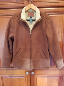 suede sherpa lined jacket