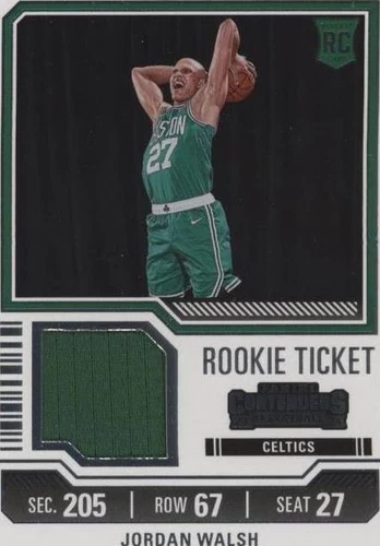 2023-24 Panini Contenders - Jordan Walsh #RTS-WAL