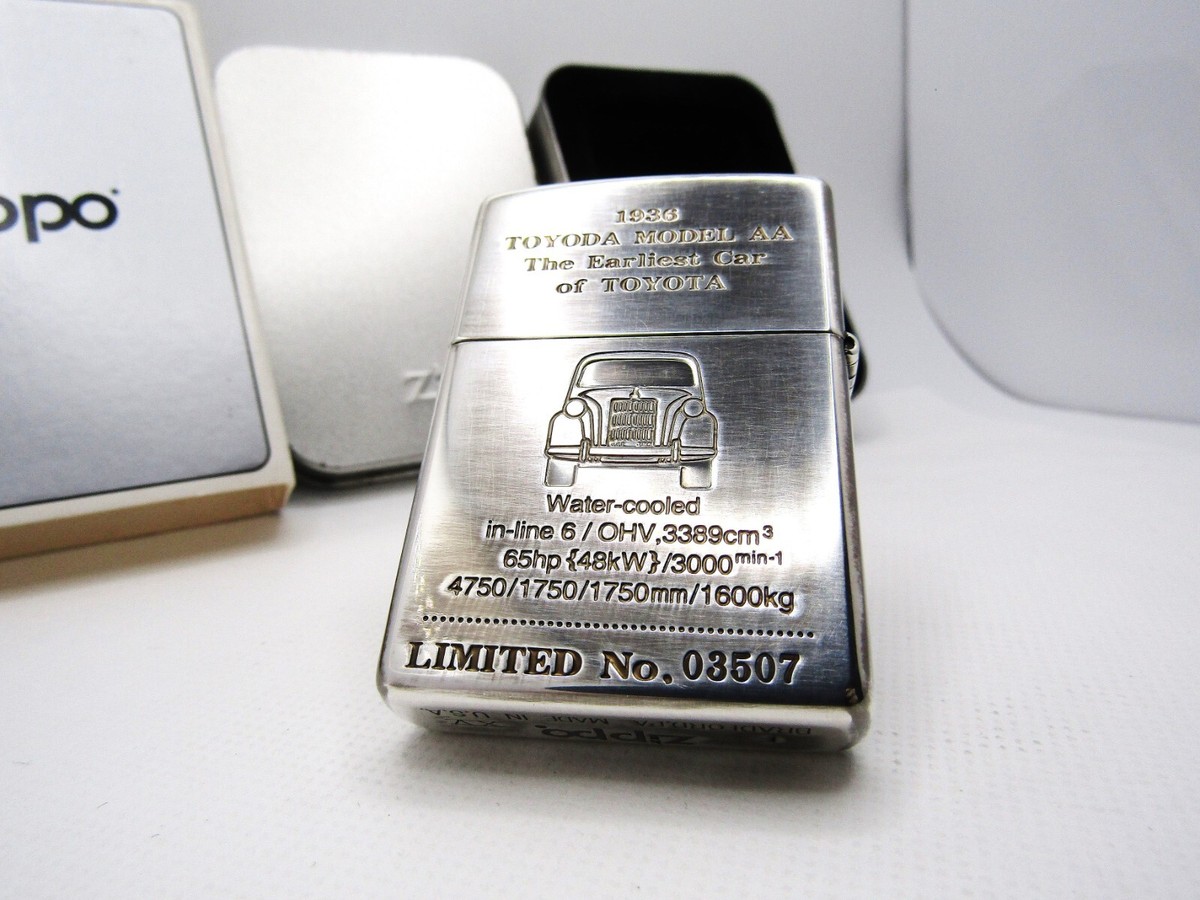 トヨタ 100百万台目記念 Zippoライター 1936年モデルAA トヨタ 100百万台目記念 Zippoライター 1936年モデルAA