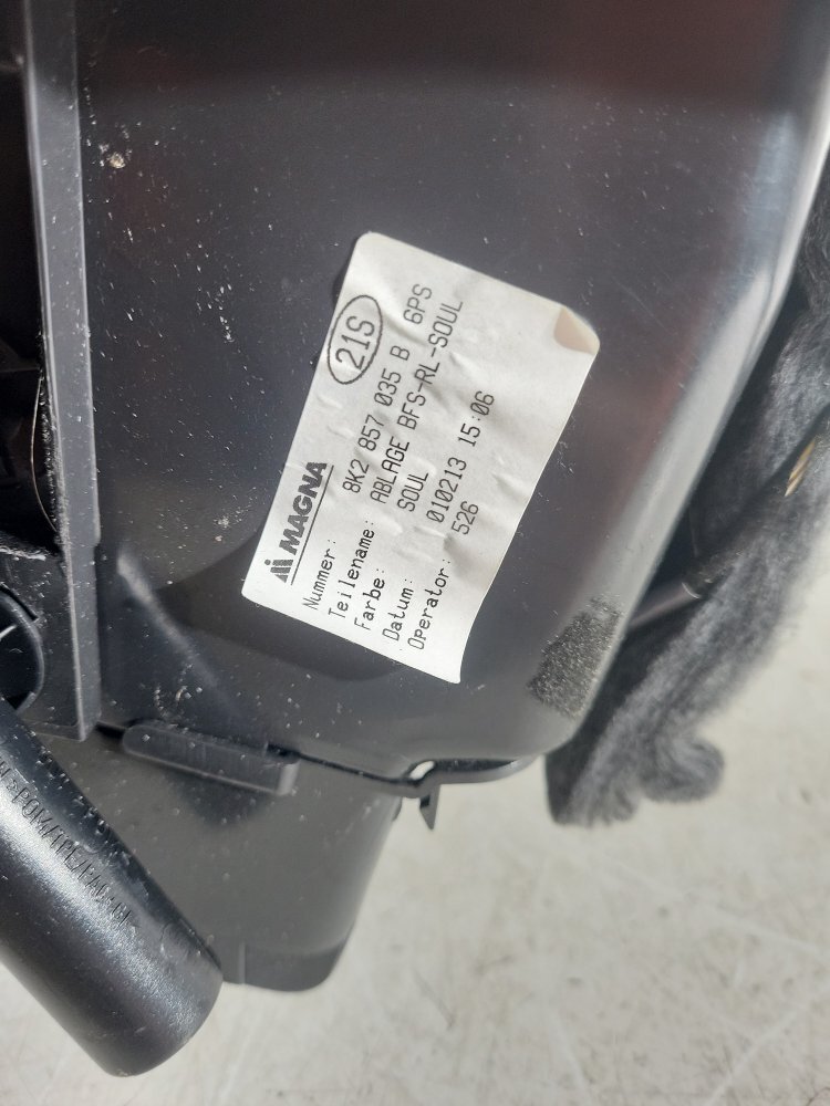 Audi A4 B8.5 Tdie Se Glove Box Saloon 4 Door 20082015 8K2857035B L18