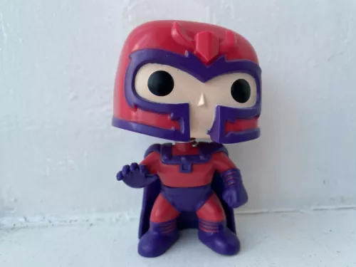 FUNKO POP VINYL #62 MARVEL UNIVERSE X-MEN SERIES MAGNETO BOBBLE-HEAD FIGURE