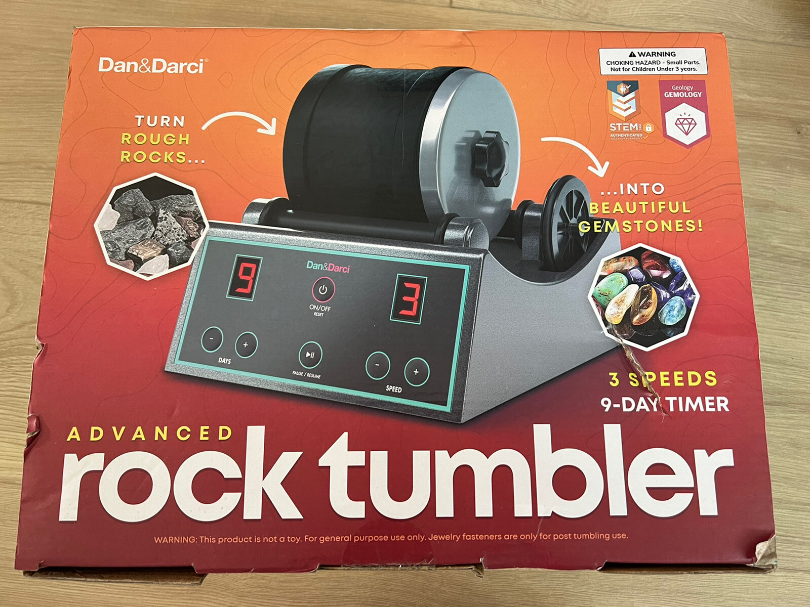 Dan & Darci Advanced Rock Tumbler Kit for sale online eBay
