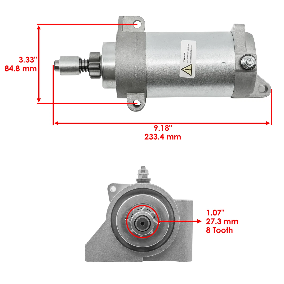 Starter for Ski-Doo Mach Z 1000 X Adrenaline SDI 2005 2006 2007 | eBay
