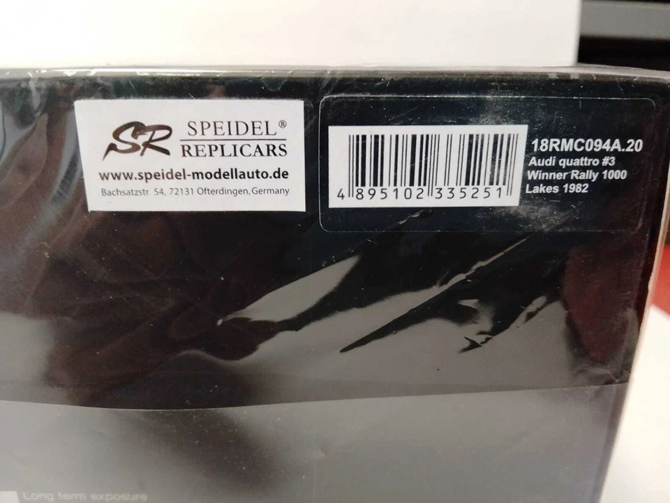 IXO Audi Quattro #3 Mikkola Rally 1000 Lakes 1982 1/18 18RMC094A.20 - Immagine 3 di 3