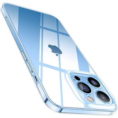 ArktisPro Zero Case Ultra Clear Schutzhülle Cover für iPhone 13 Pro