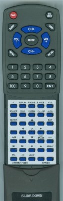 Replacement Remote for Sansui 07684504703B0