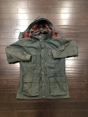 Eddie Bauer Wool Lined Jacket Size Large