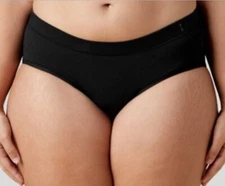 Thinx For All Black Brief Period Panty Size 3X Moderate ** New No Package