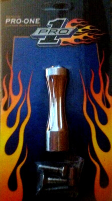 Extended Chrome Shifter * Toe Shift Peg by Pro-One USA Speed Line Design Harley