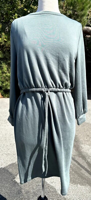 H&M Dress Large Green Maternity Easy Access Nursery Long Sleeve Crew Neck Womens | eBay H&M Dress Large Green Maternity Easy Access Nursery Long Sleeve Crew Neck Womens | eBay