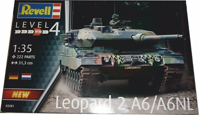 Revell 03281 Kampfpanzer Leopard 2 A6/A6NL Bundeswehr 1:35 Bausatz
