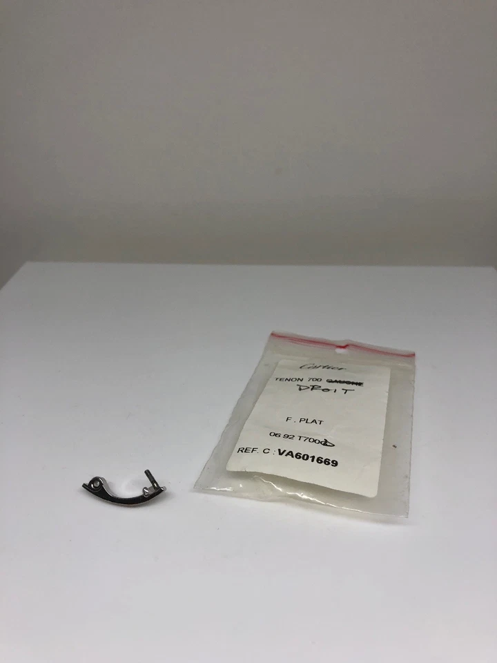 NUEVAS GAFAS DE SOL CARTIER AUTÉNTICAS Pieza Platino Brillante Sin Montura Parte Foto 3 de 4