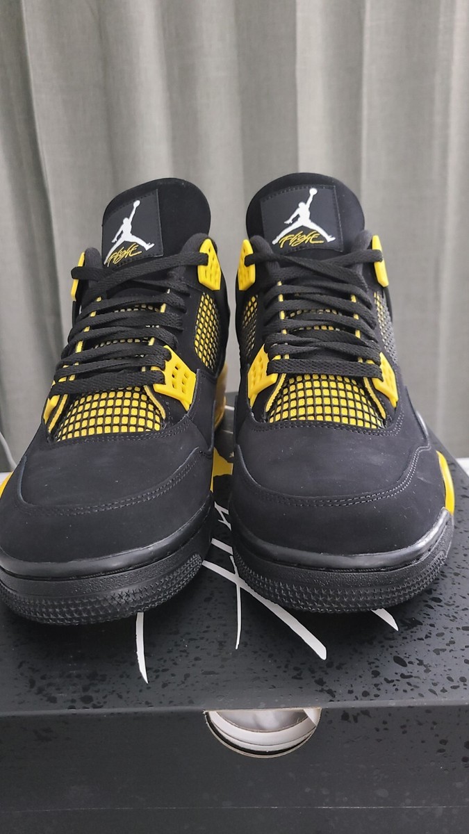 Air Jordan 4 Retro Thunder 2023 - Size 13 - 100% Authentic Air Jordan 4 Retro Thunder 2023 - Size 13 - 100% Authentic