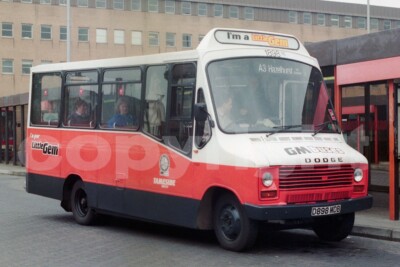 Bus Photo - Greater Manchester GM Buses 1898 TE D898MDB Dodge S56 ...