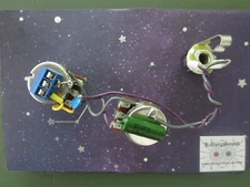 Solderless P Bass Harness .1 PIO Cap Bourns A250K Split Shaft Pots KellingSound