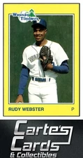 Rudy Webster 1988 Grand Slam Wausau Timbers #17  Seattle Mariners