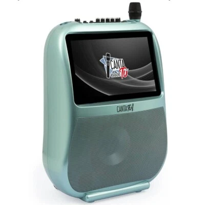 Giochi Preziosi Canta Tu Karaoke PRO Verde Completo + OMAGGIO Microfono Cablato