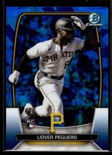 Liover Peguero 2023 Bowman Chrome Sapphire Edition Rookie B Card #72