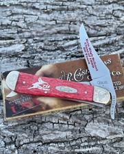 CASE XX ** 2009 OLD RED ERIE RED DEVILS RUSSLOCK KNIFE KNIVES