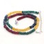 Lots 2x4mm Faceted Assorted Multiple Roundel Gemstone Beads Necklace