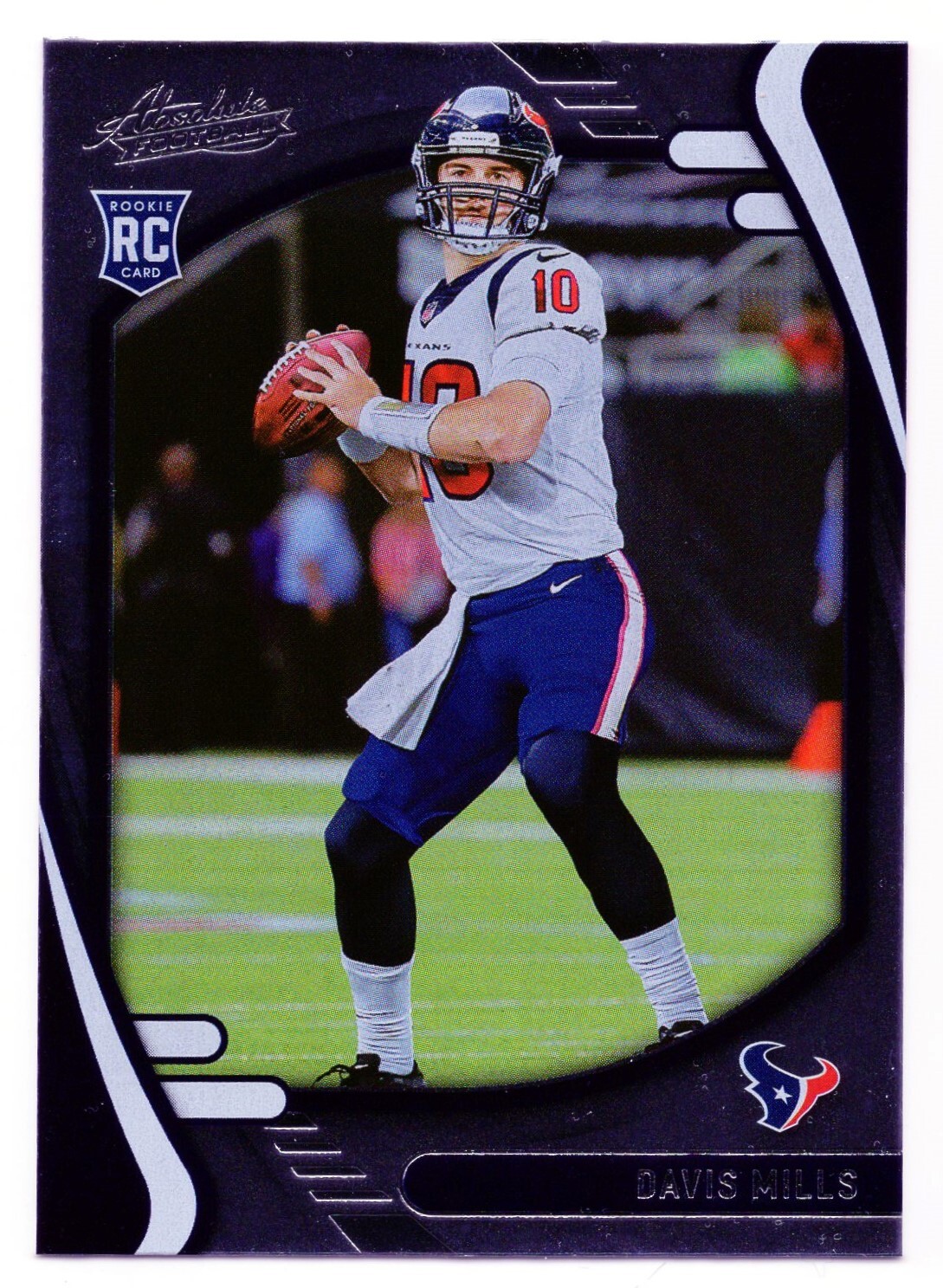 2021 Panini Absolute Retail Davis Mills #123 Rookie RC Houston Texans