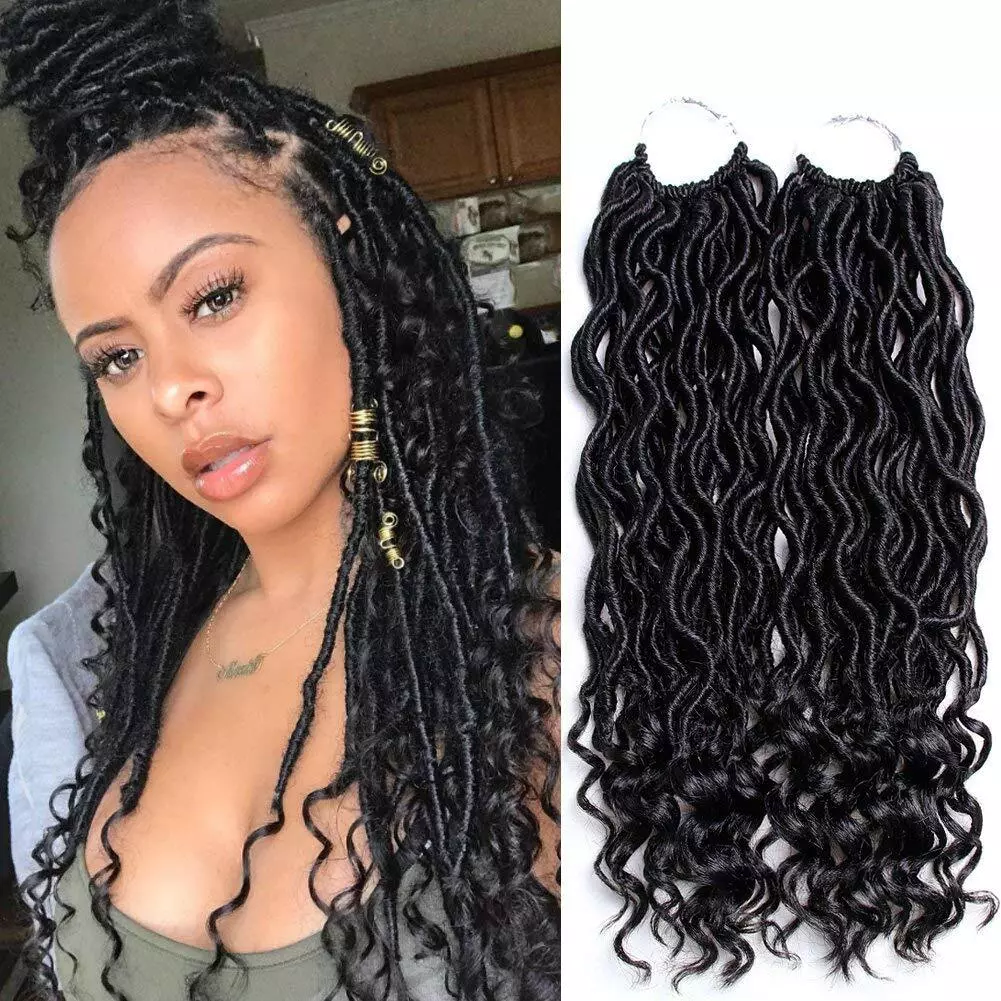 Goddess locs crochet hair deals