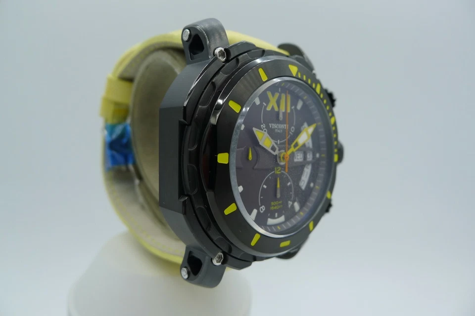 CRONÓGRAFO VISCONTI FULL DIVE PVD 500M DIVER ANONIMO ENNEBI PAM LIMITED Foto 3 de 4