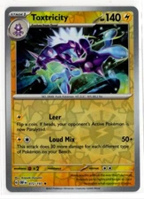 Pokemon Obsidian Flames Reverse Holo 072/197 Toxtricity
