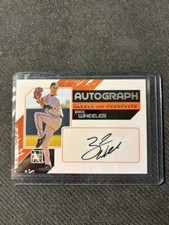 2011 ITG Heroes and Prospects  Full Body  Zach (Zack) Wheeler  Auto Autograph
