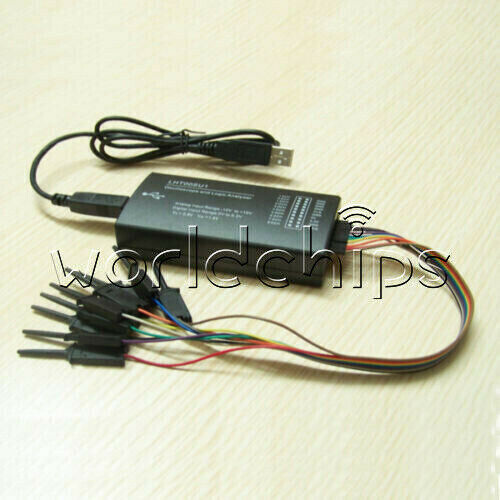 IIC SPI LHT00SU1 24MHz USB Logic Analyzer & Connection line Test Clamp Clip Kit - Picture 17 of 27