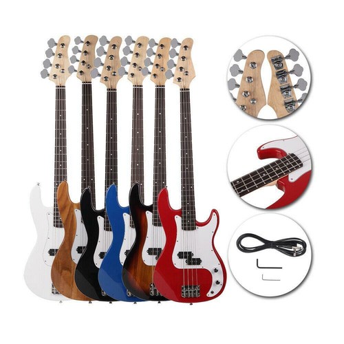 New High Quality 4 Strings Right Handed Electric Bass Guitar for