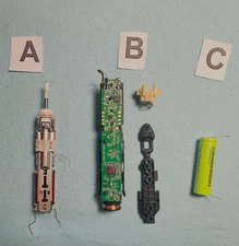 Philips Sonicare Electric Toothbrush HX686X Motor & Link Rod Assembly For Parts